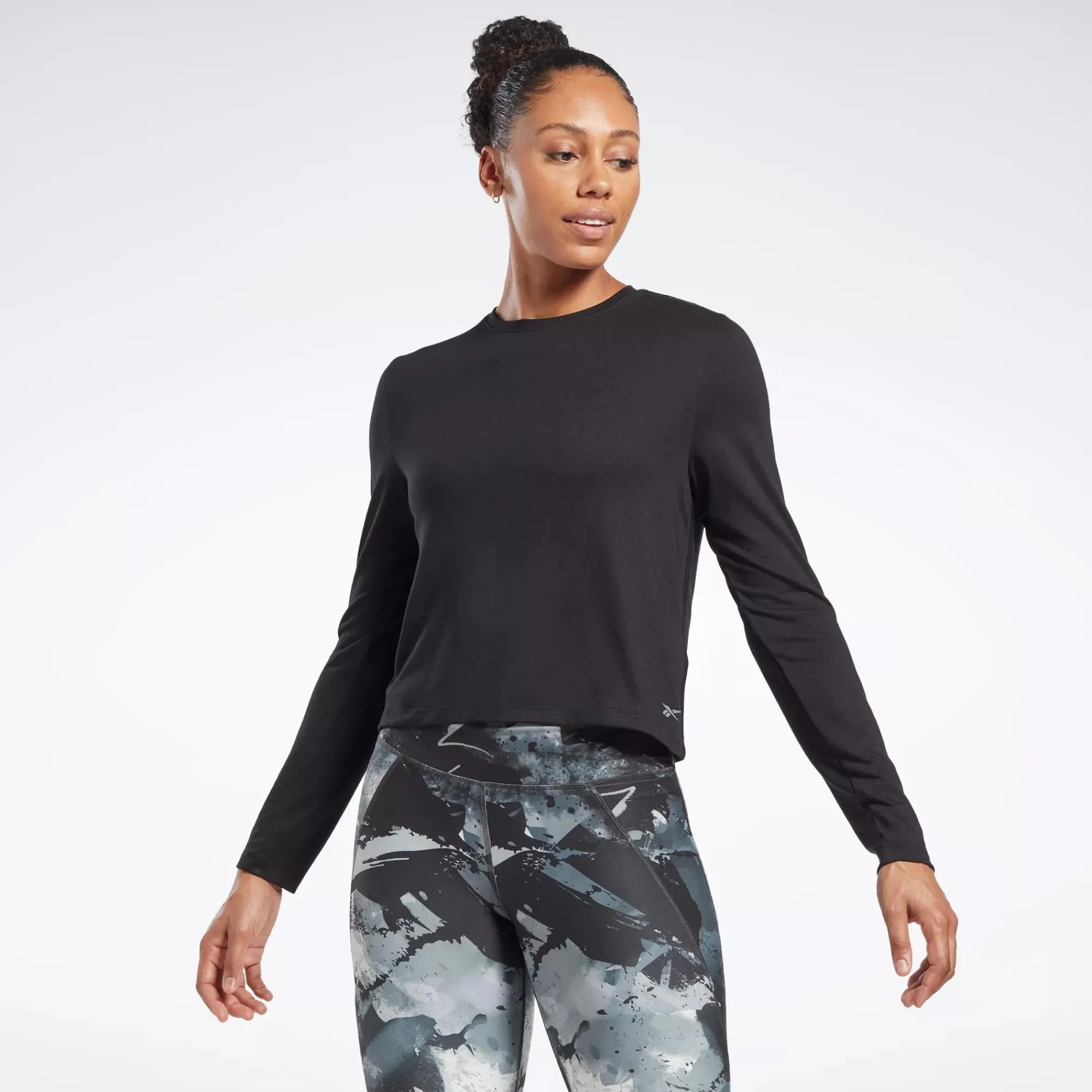 Loungewear|Reebok Loungewear Activchill+Dreamblend Long Sleeve T-Shirt