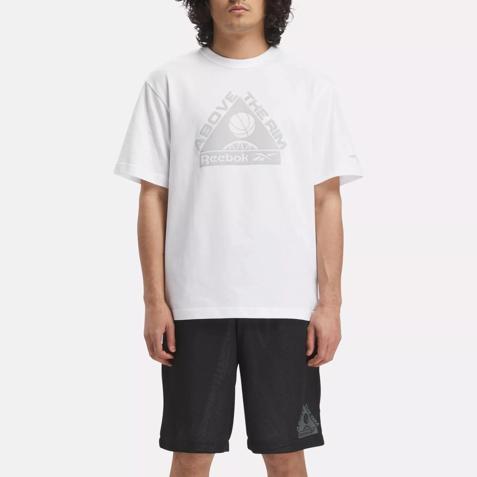 Tops & T-Shirts|Reebok Tops & T-Shirts Basketball Above The Rim Graphic T-Shirt