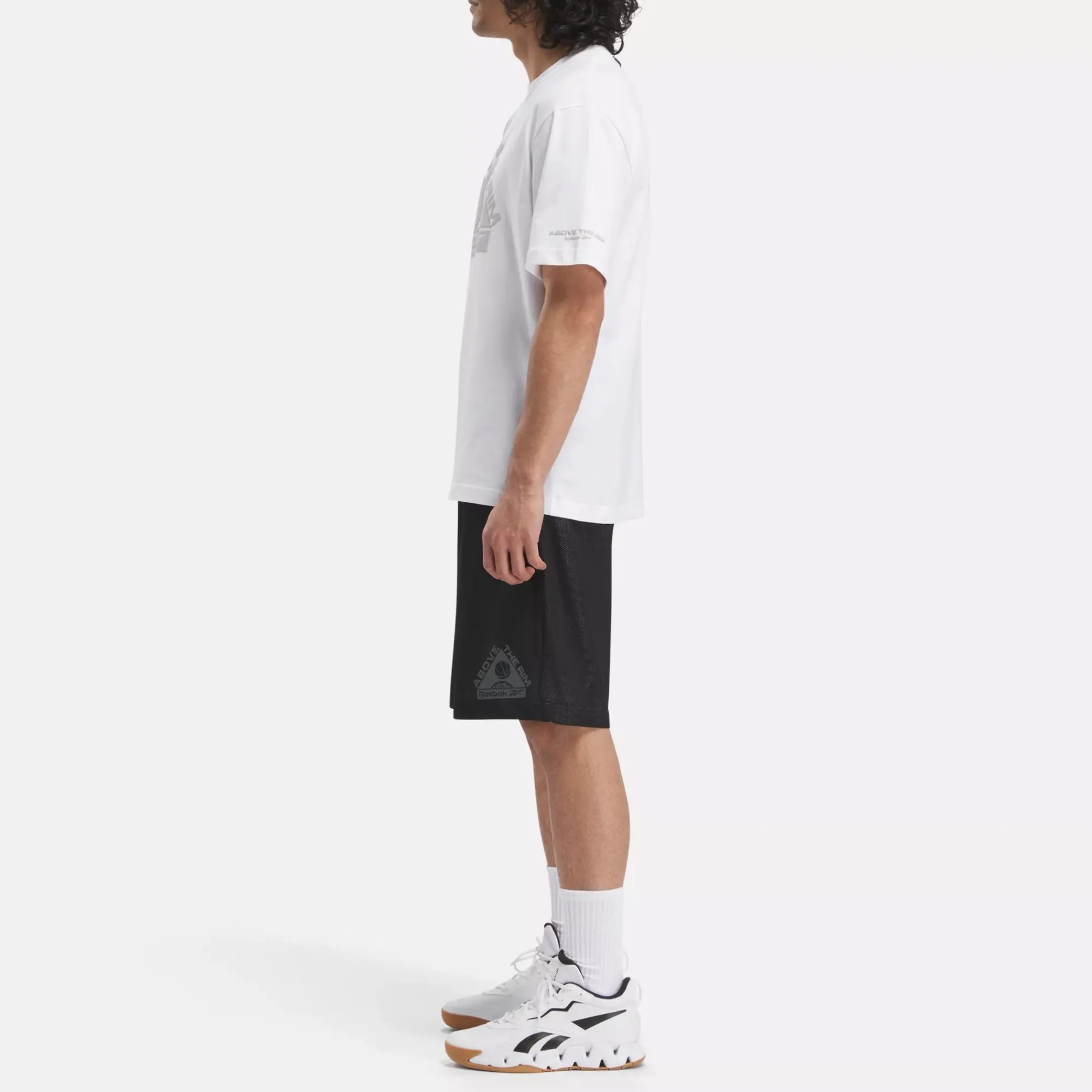 Tops & T-Shirts|Reebok Tops & T-Shirts Basketball Above The Rim Graphic T-Shirt