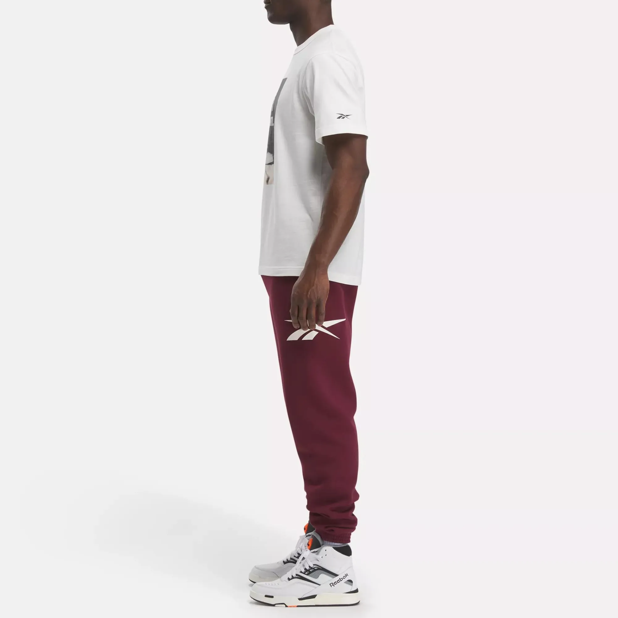 Tops & T-Shirts|Reebok Tops & T-Shirts Basketball Pump Graphic T-Shirt