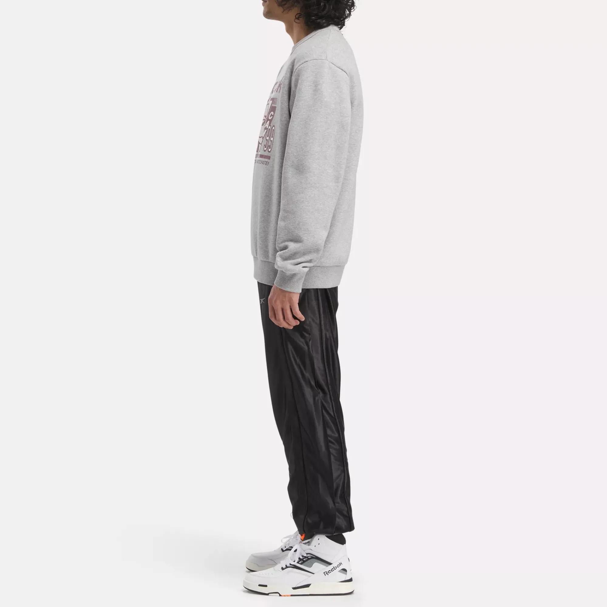 Hoodies & Sweatshirts|Reebok Hoodies & Sweatshirts Basketball Seasonal Crew Sweatshirt