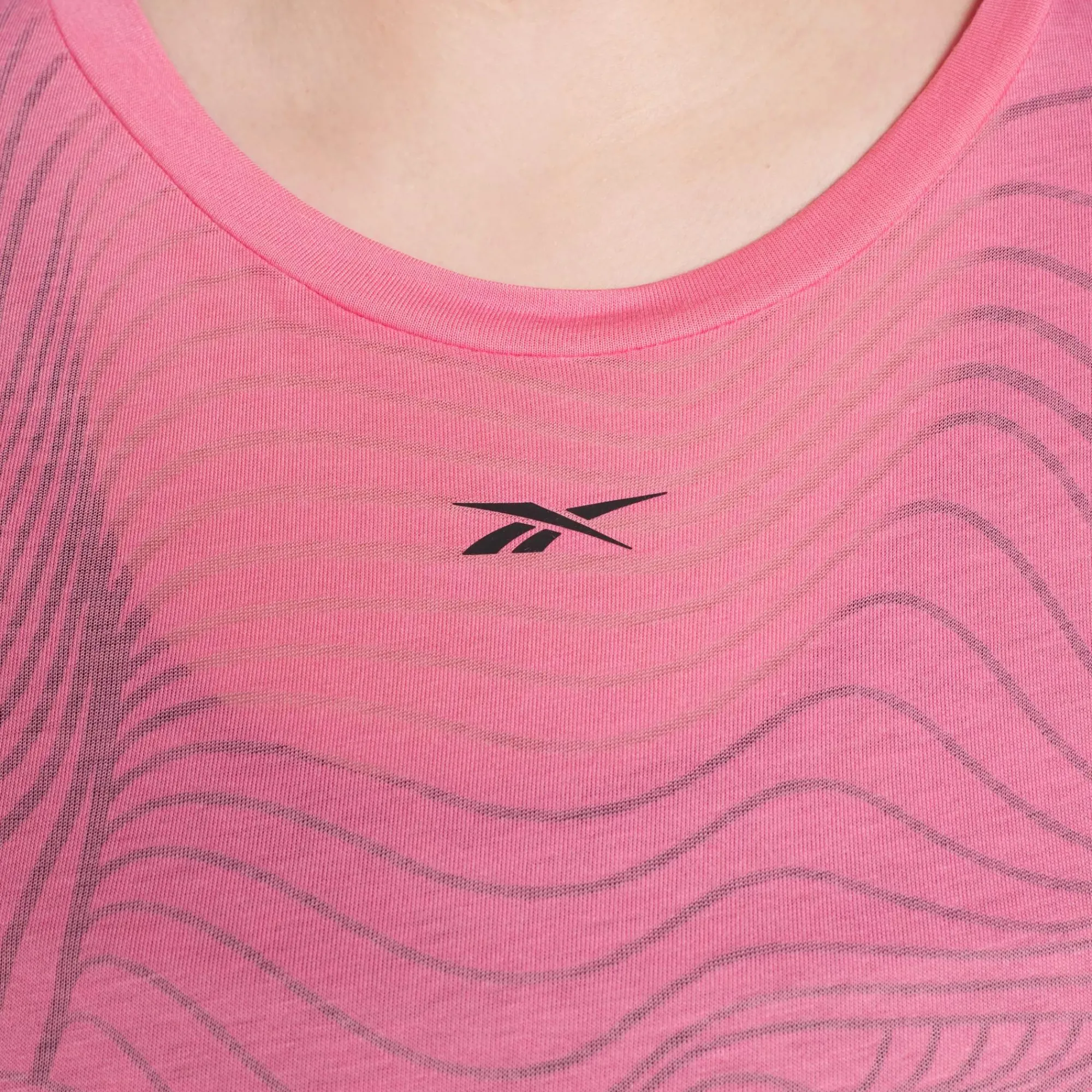 Tops & T-Shirts|Reebok Tops & T-Shirts Burnout T-Shirt (Plus Size)