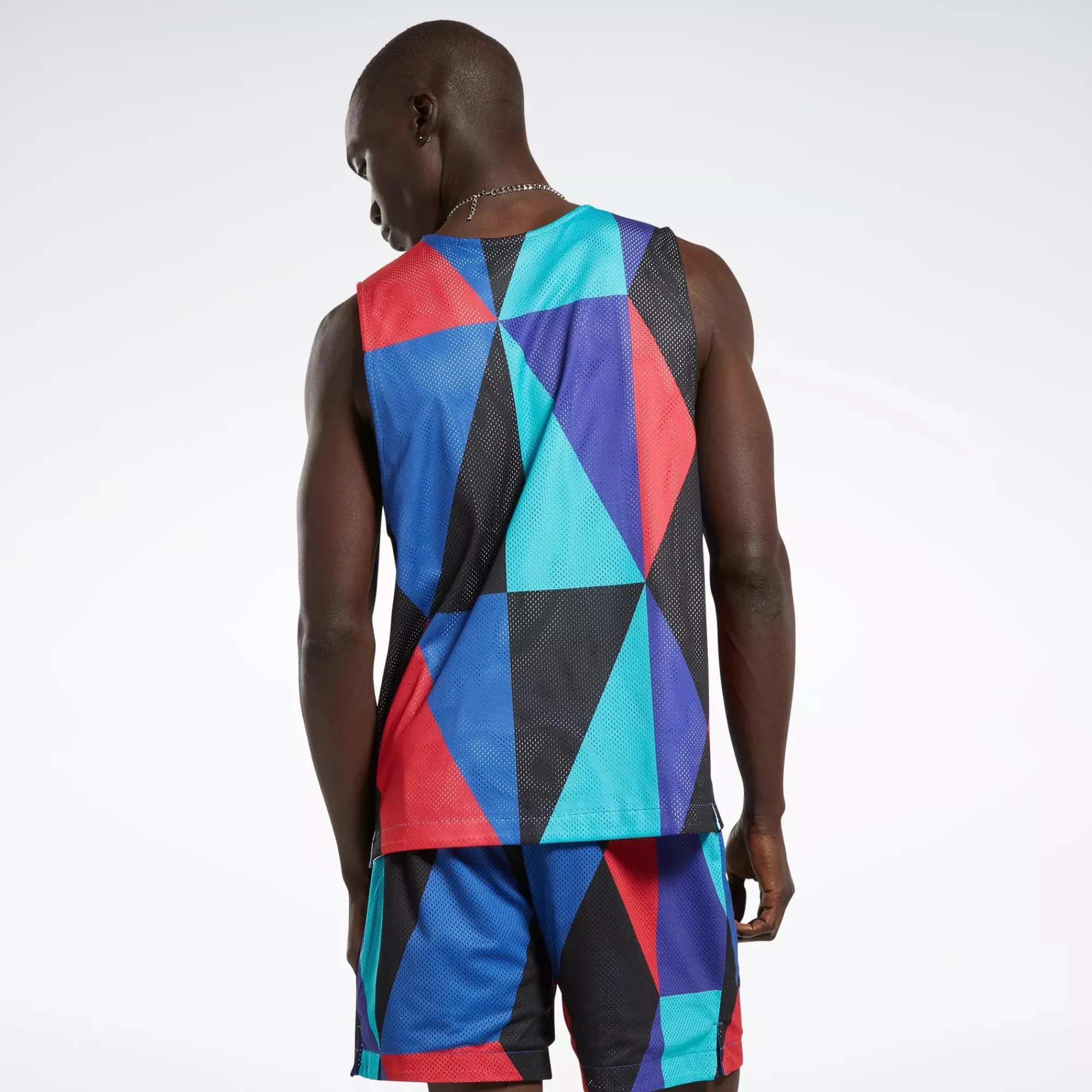 Tank Tops|Reebok Tank Tops City League Reversible Mesh Jersey