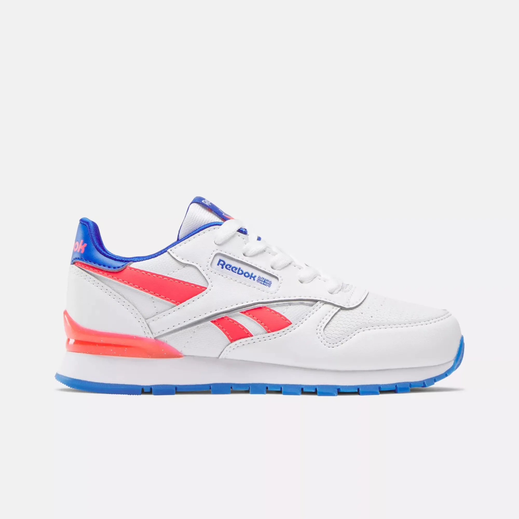 Big Kids' Shoes (Sizes 3.5-7)|Reebok Big Kids' Shoes (Sizes 3.5-7) Classic Leather Step 'N Flash Shoes - Preschool