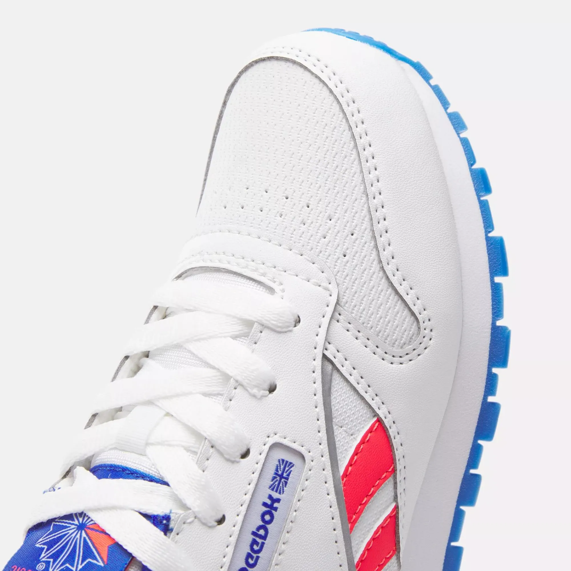 Big Kids' Shoes (Sizes 3.5-7)|Reebok Big Kids' Shoes (Sizes 3.5-7) Classic Leather Step 'N Flash Shoes - Preschool