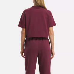 Loungewear|Reebok Loungewear Classics Archive Essentials Big Logo Crop T-Shirt