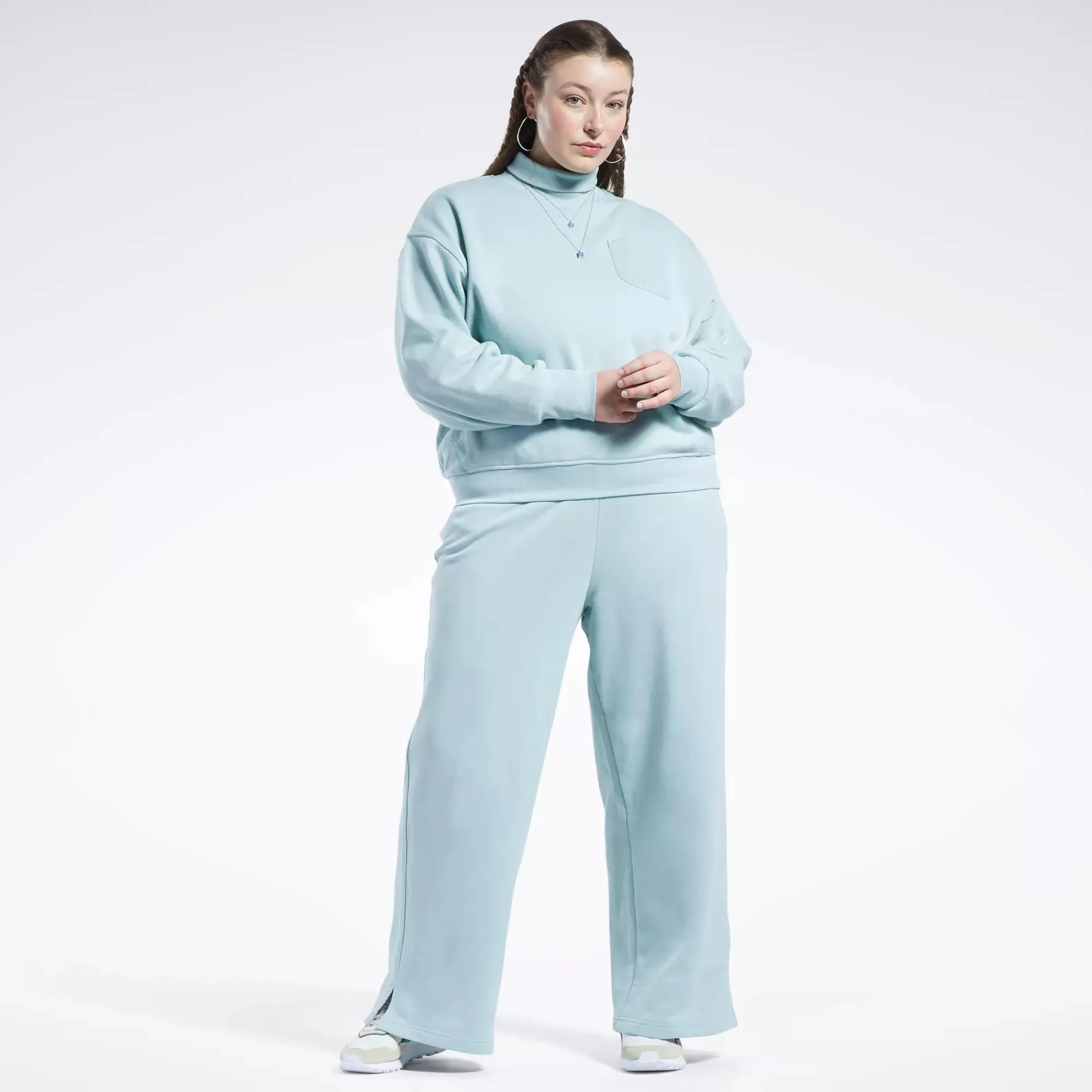 Hoodies & Sweatshirts|Reebok Hoodies & Sweatshirts Classics Cotton French Terry Sweatshirt (Plus Size)