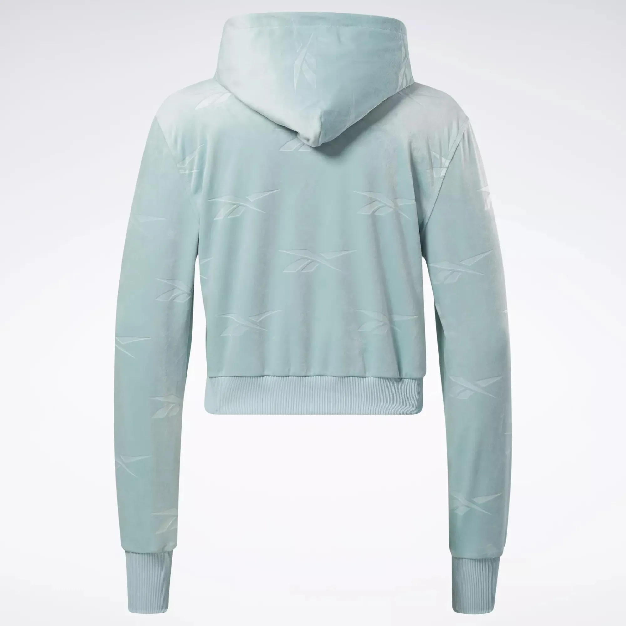 Hoodies & Sweatshirts|Reebok Hoodies & Sweatshirts Classics Energy Q4 Velour Zip-Up Sweatshirt