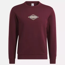 Hoodies & Sweatshirts|Reebok Hoodies & Sweatshirts Classics Sporting Goods Crew Sweatshirt