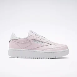 Big Kids' Shoes (Sizes 3.5-7)|Reebok Big Kids' Shoes (Sizes 3.5-7) Club C 85 Double Shoes - Grade School