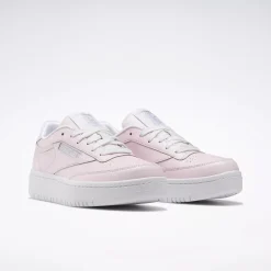 Big Kids' Shoes (Sizes 3.5-7)|Reebok Big Kids' Shoes (Sizes 3.5-7) Club C 85 Double Shoes - Grade School