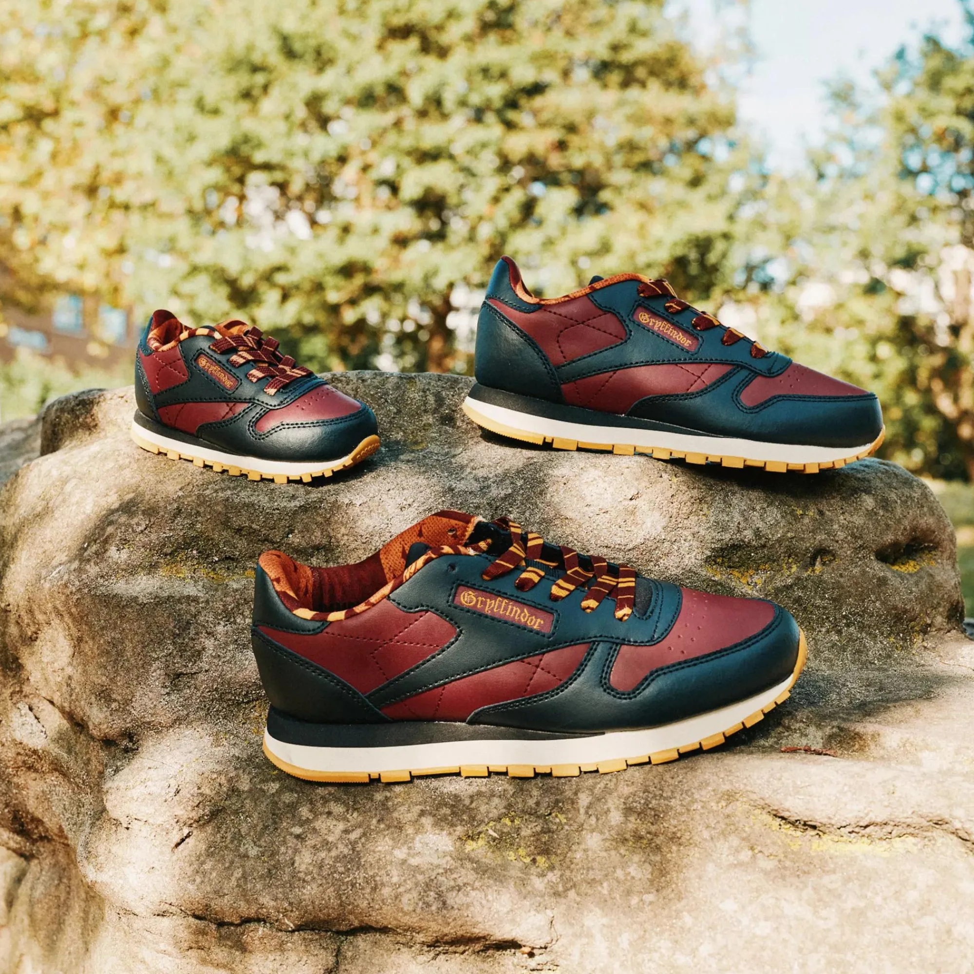 Big Kids' Shoes (Sizes 3.5-7)|Reebok Big Kids' Shoes (Sizes 3.5-7) Harry Potter Gryffindor Classic Leather Shoes - Preschool