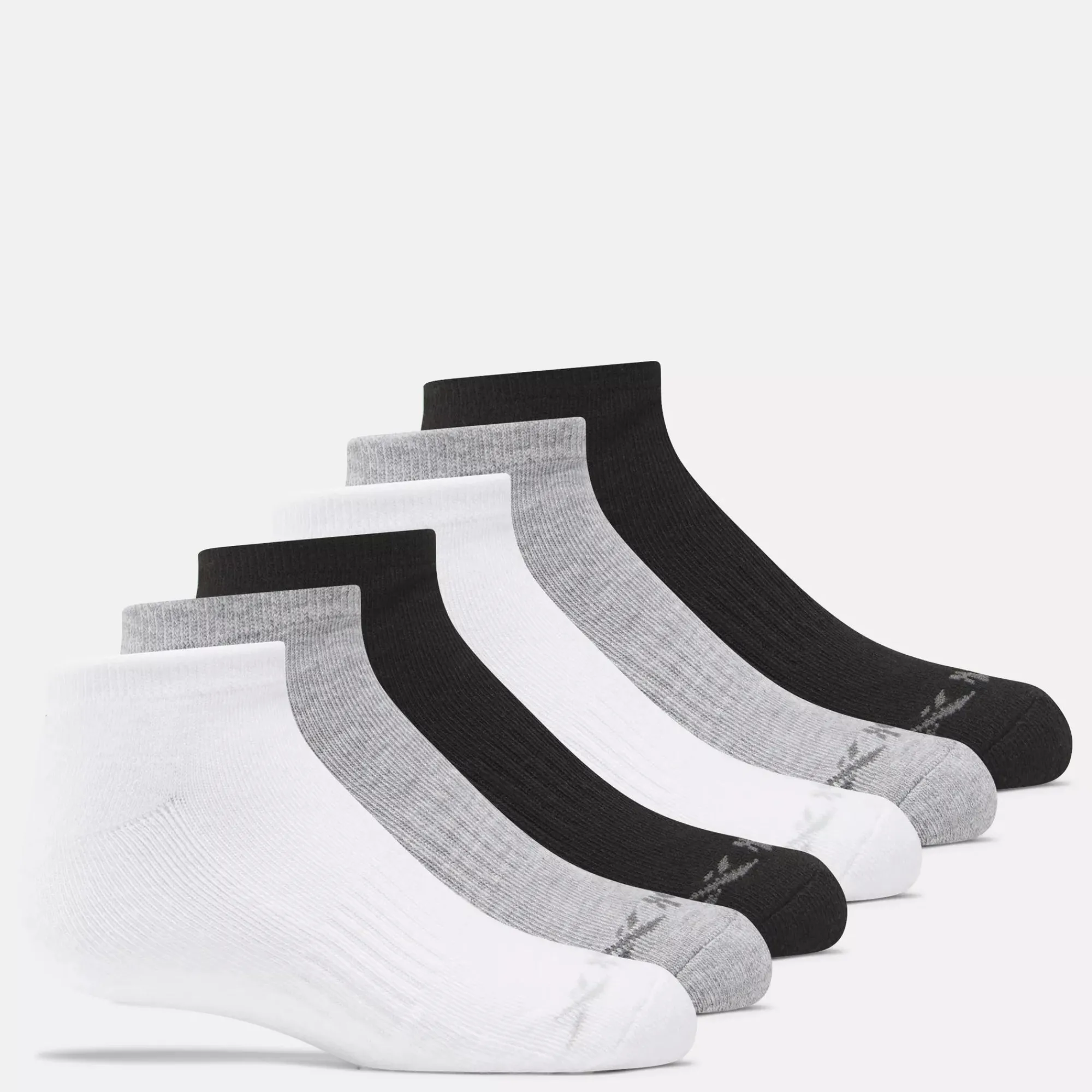 Big Kids' Shoes (Sizes 3.5-7)|Reebok Big Kids' Shoes (Sizes 3.5-7) Low Cut Basic Socks 6 Pairs