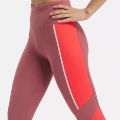 Yoga|Reebok Yoga Lux High-Rise Colorblock Leggings