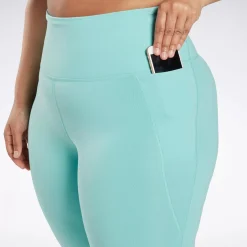 Leggings & Tights|Reebok Leggings & Tights Lux High-Rise Leggings (Plus Size)