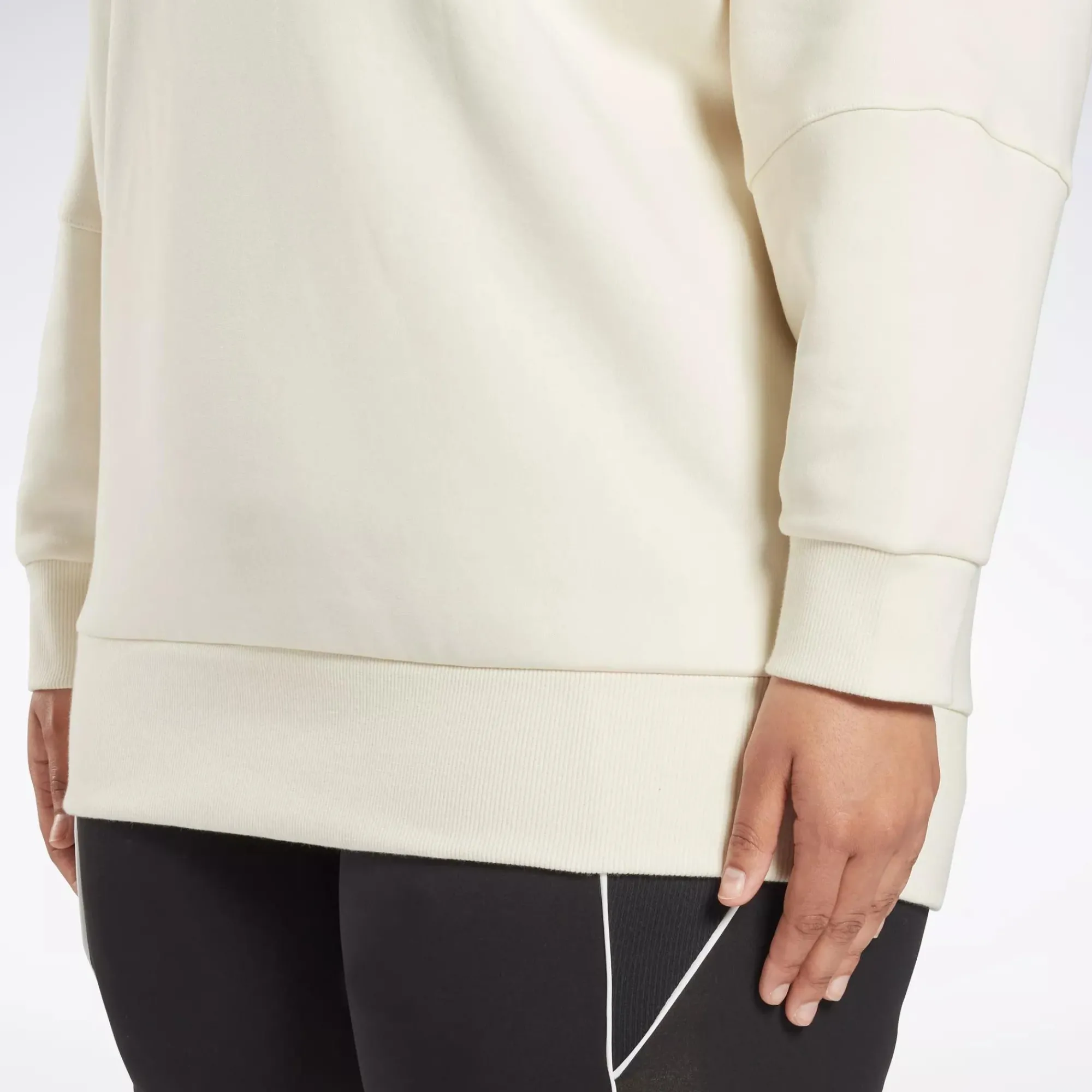 Hoodies & Sweatshirts|Reebok Hoodies & Sweatshirts Lux Oversized Hoodie (Plus Size)
