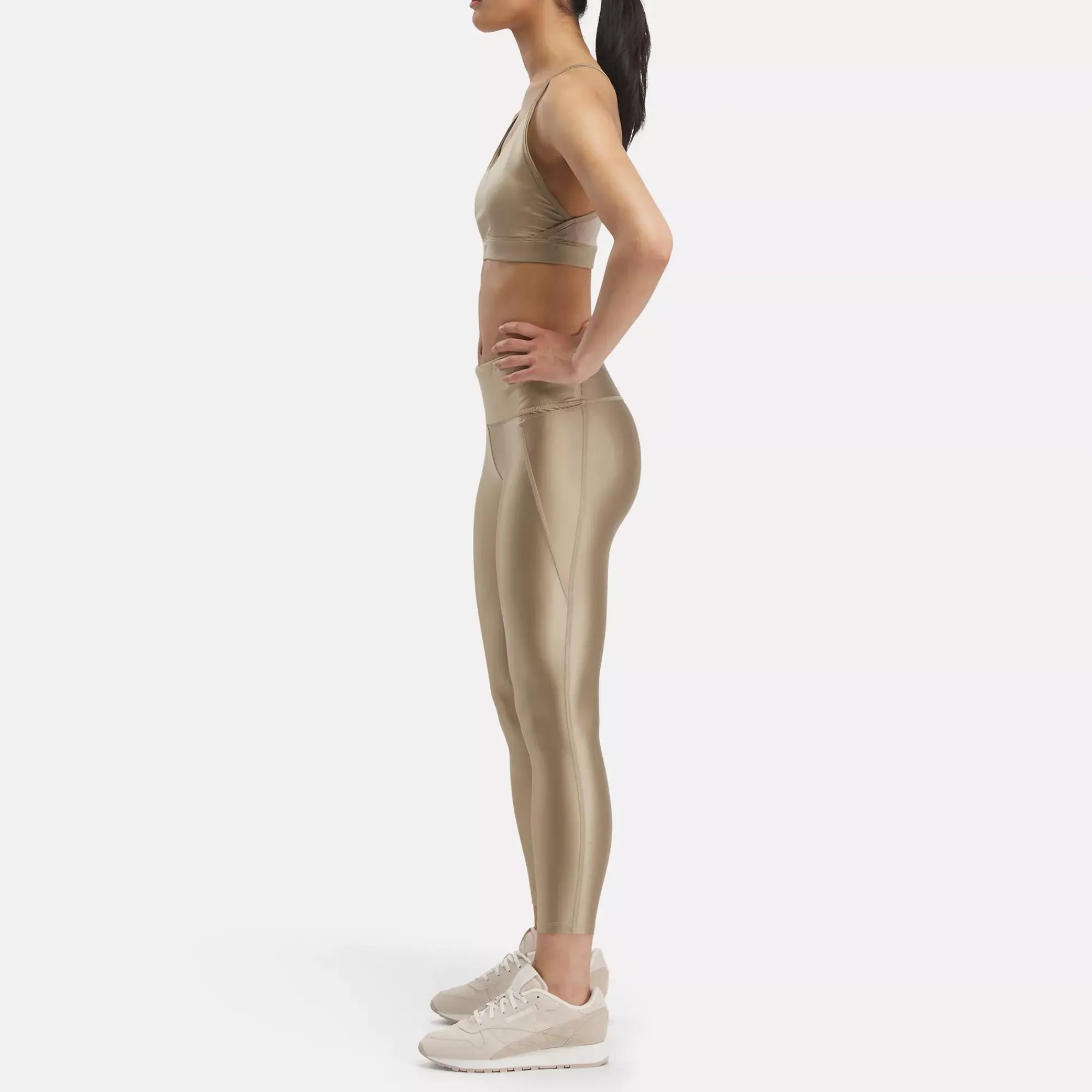 Yoga|Reebok Yoga Lux Shine High-Rise Leggings
