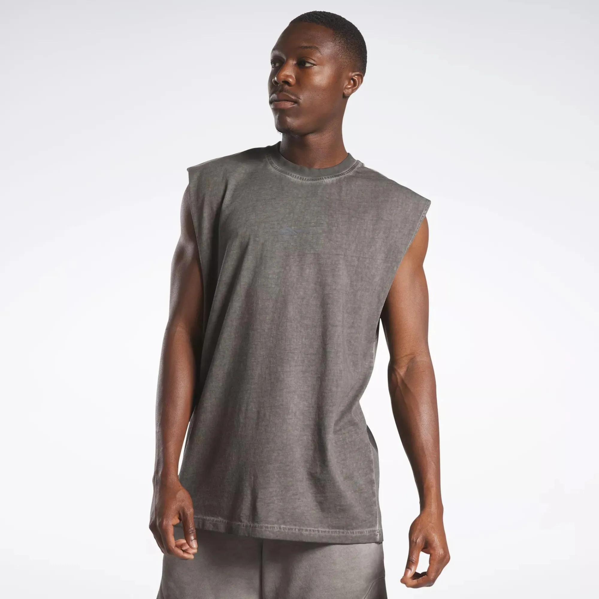 Tank Tops|Reebok Tank Tops Basketball Court Top Bi-Dye Tank Top