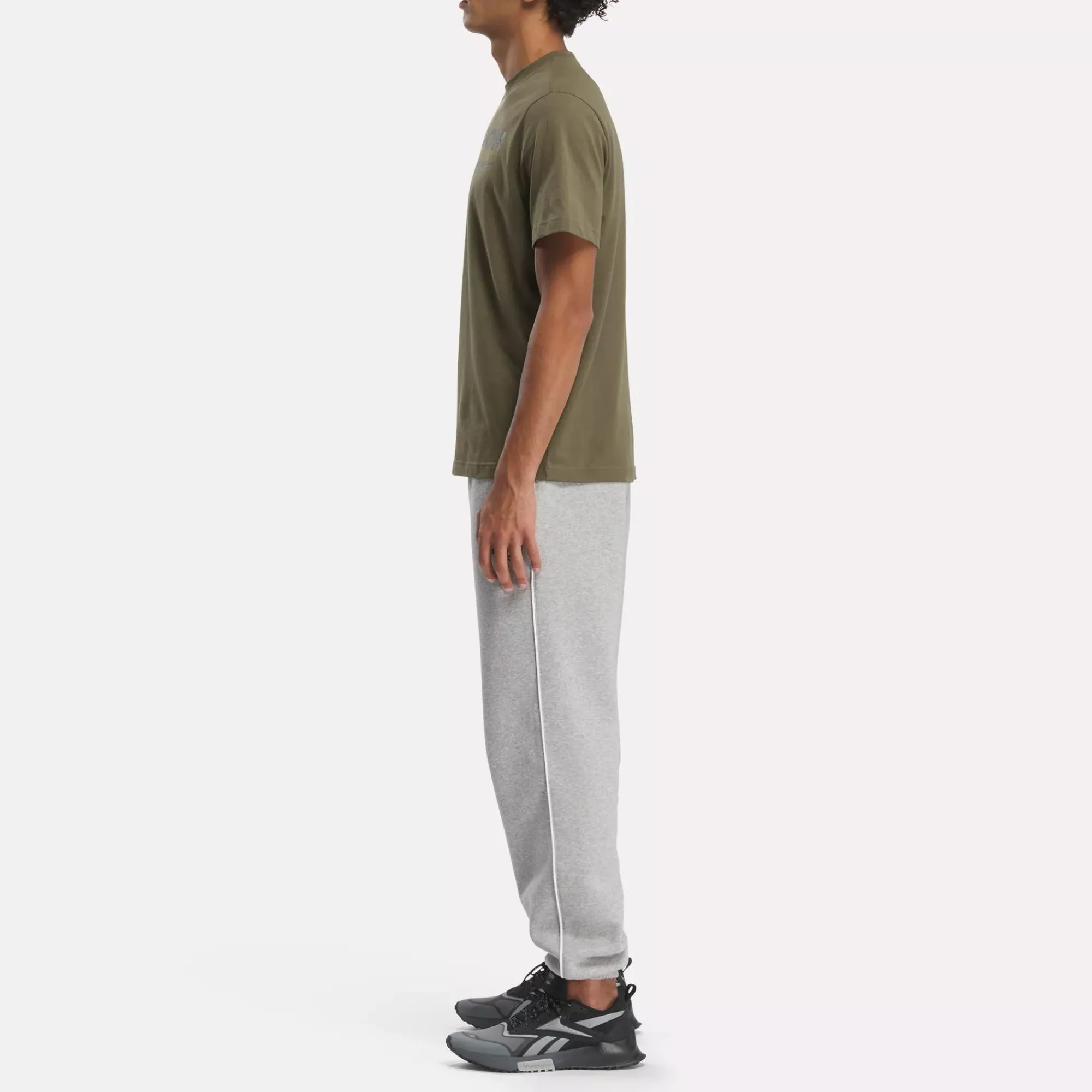 Tops & T-Shirts|Reebok Tops & T-Shirts Identity Big Stacked Logo T-Shirt