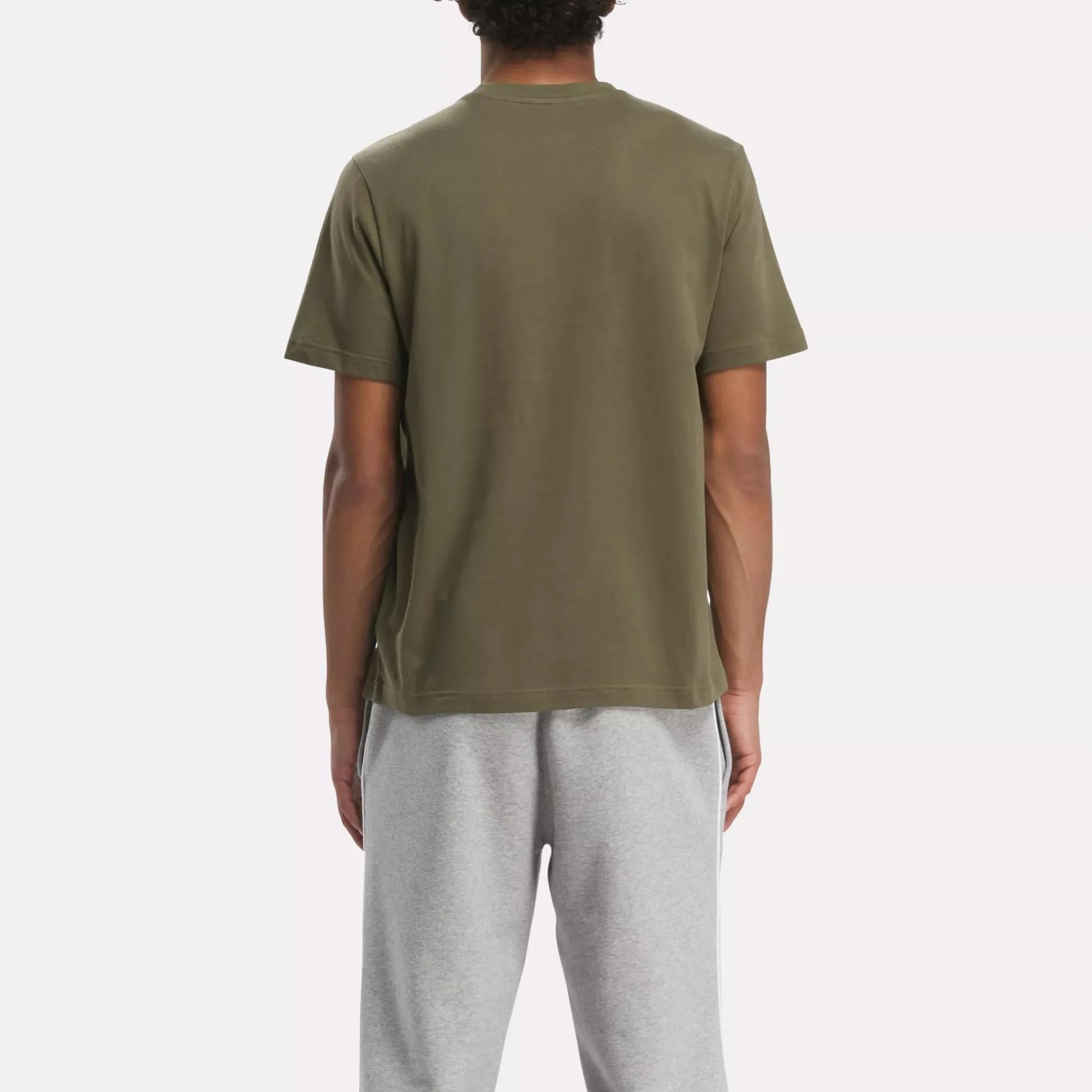 Tops & T-Shirts|Reebok Tops & T-Shirts Identity Big Stacked Logo T-Shirt