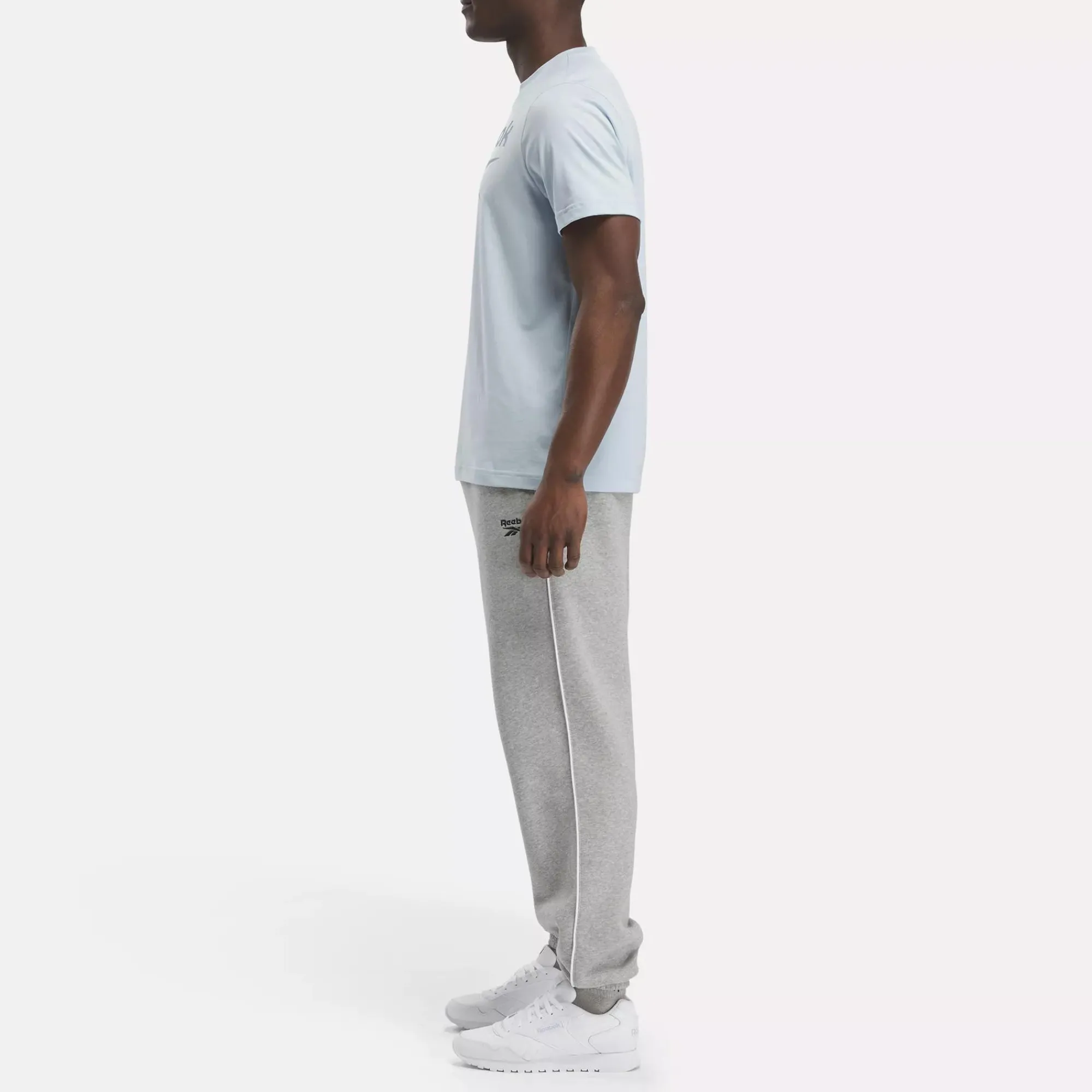 Tops & T-Shirts|Reebok Tops & T-Shirts Identity Big Stacked Logo T-Shirt
