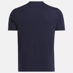 Tops & T-Shirts|Reebok Tops & T-Shirts Identity Big Stacked Logo T-Shirt