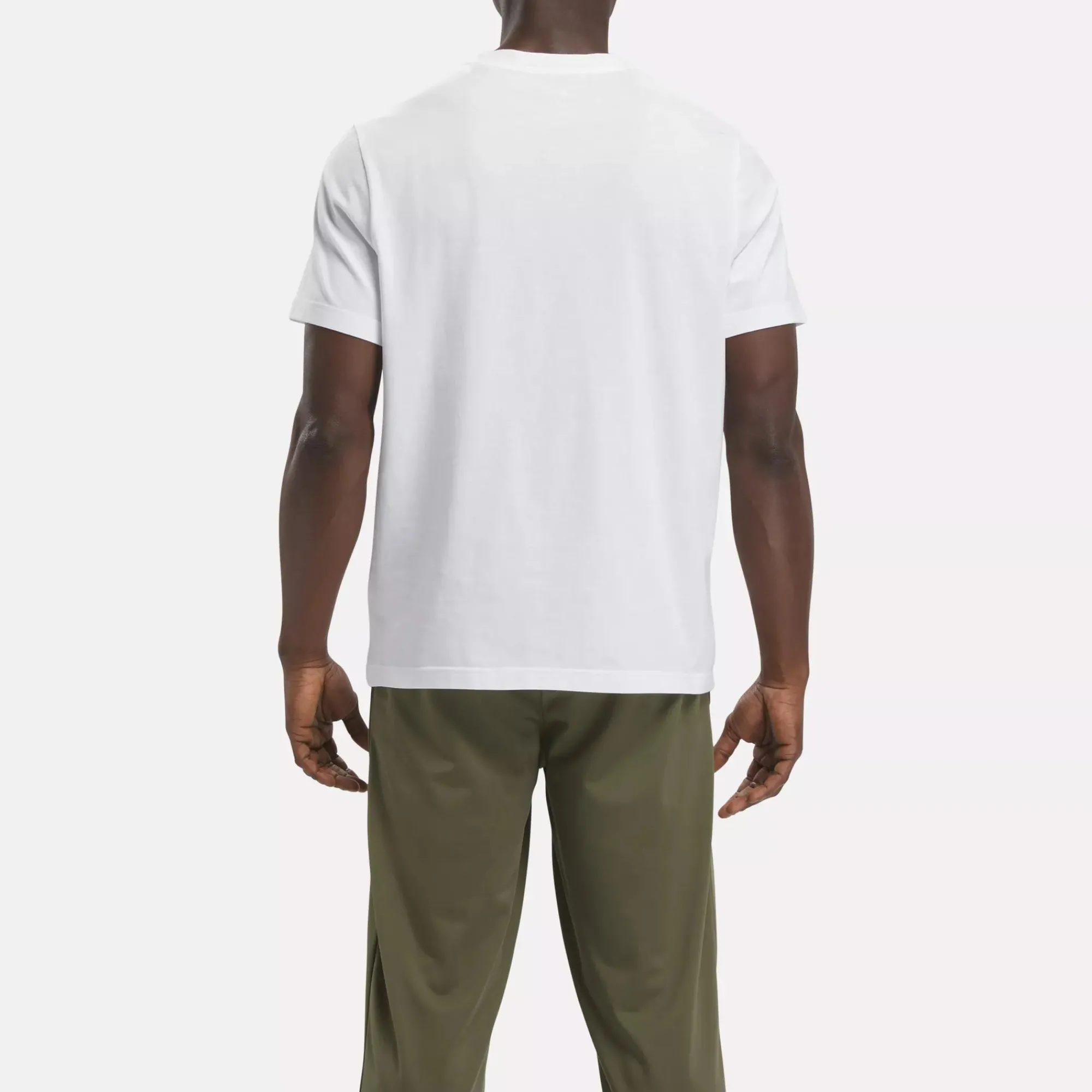 Tops & T-Shirts|Reebok Tops & T-Shirts Identity Big Stacked Logo T-Shirt
