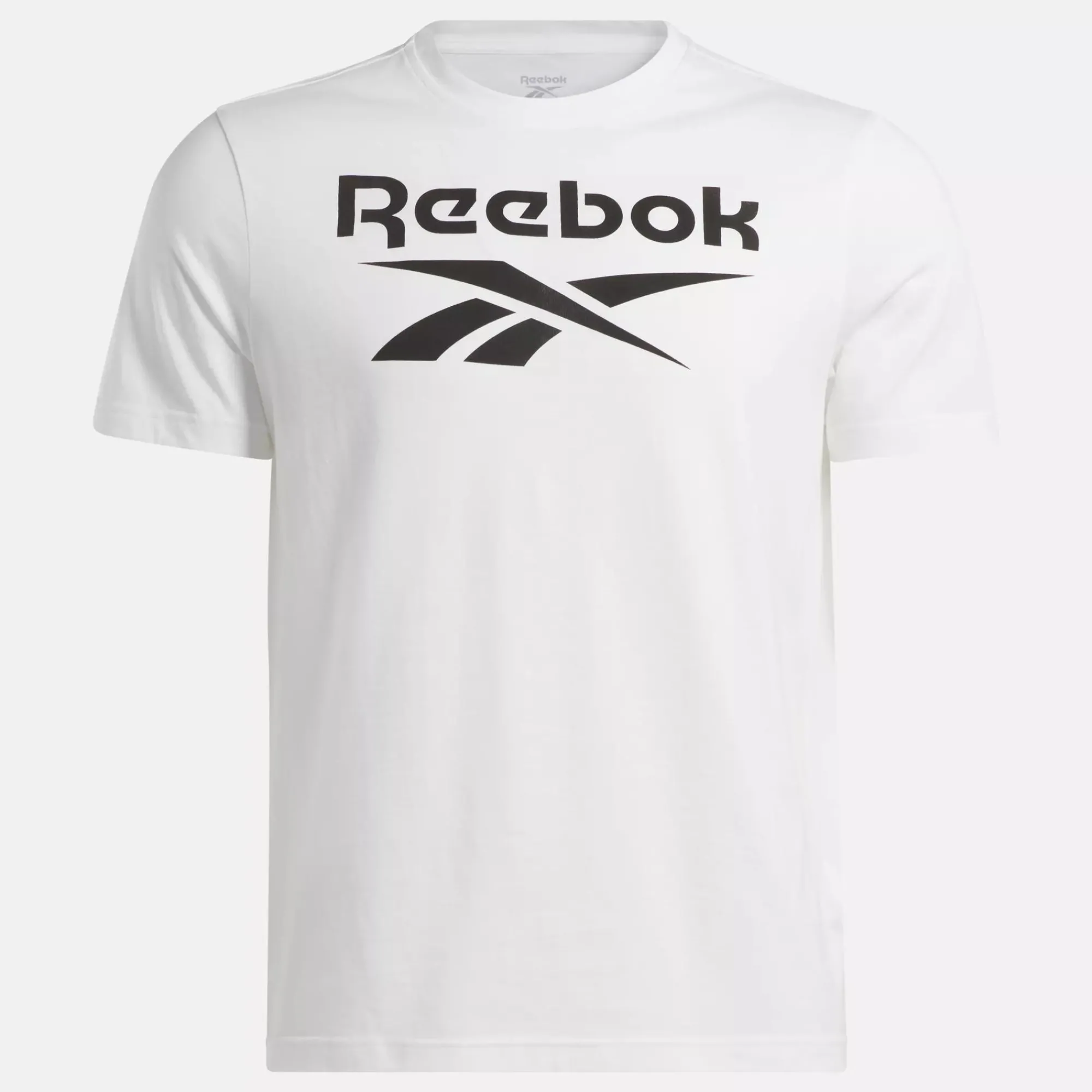 Tops & T-Shirts|Reebok Tops & T-Shirts Identity Big Stacked Logo T-Shirt