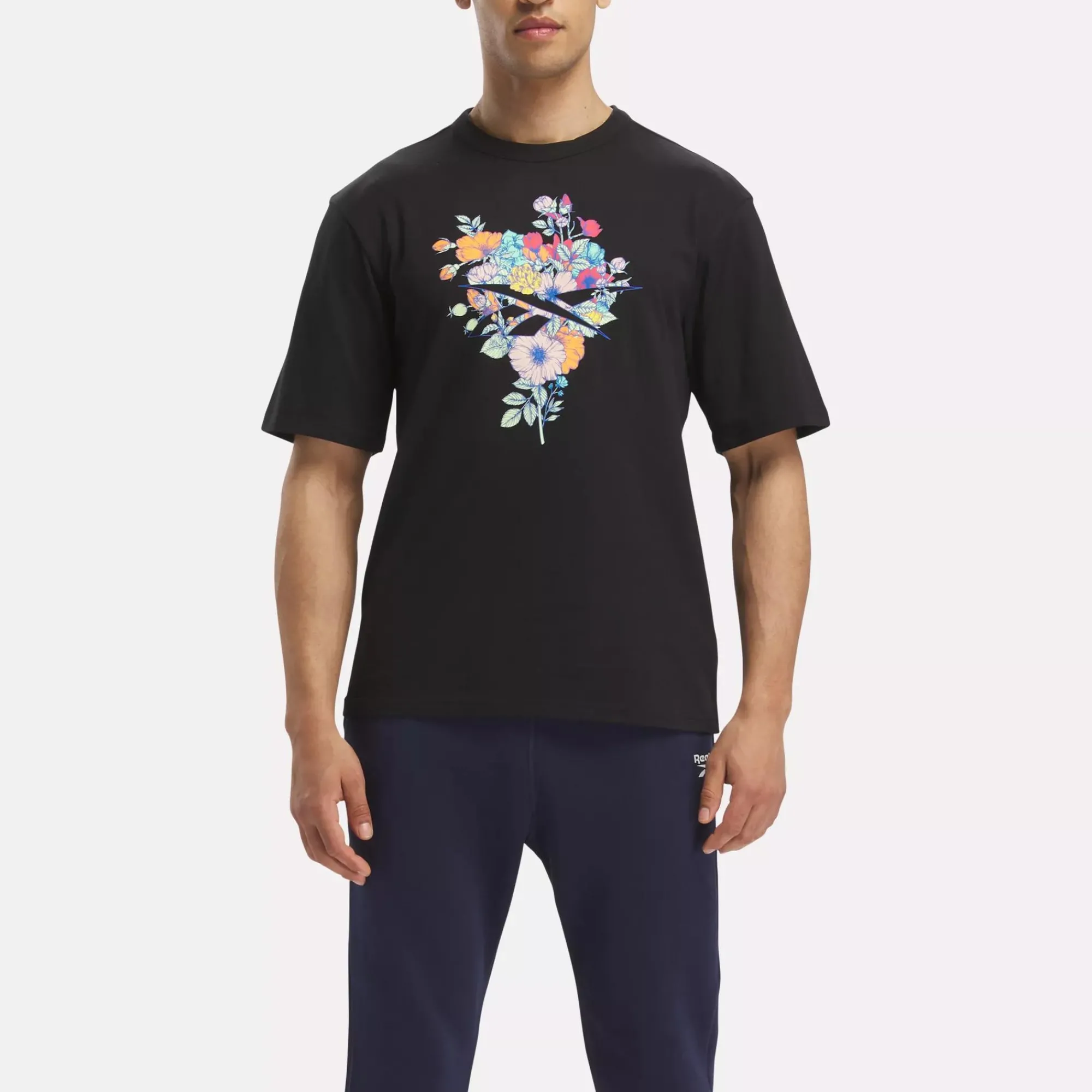 Tops & T-Shirts|Reebok Tops & T-Shirts Identity Good Vibes T-Shirt