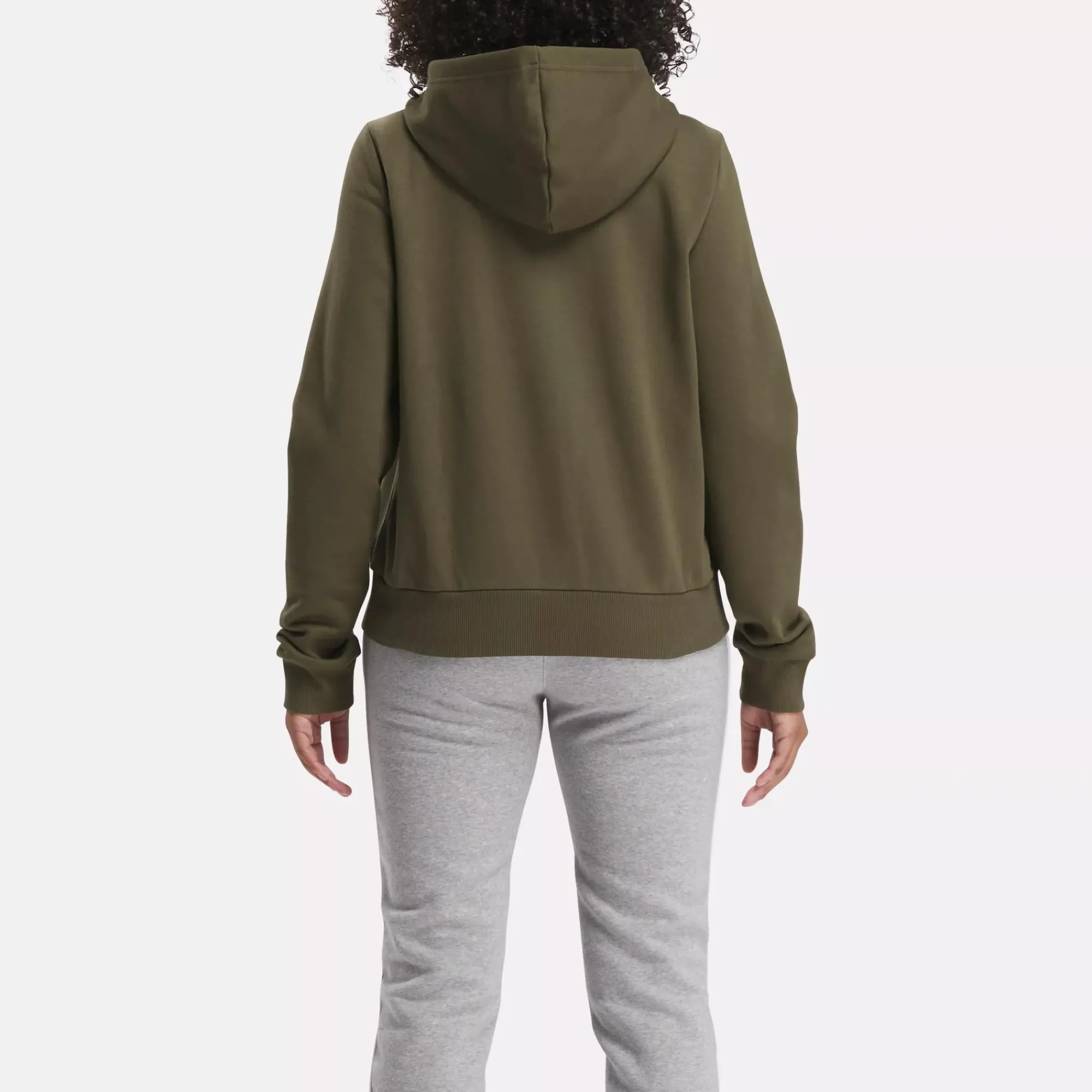 Loungewear|Reebok Loungewear Identity Small Logo Fleece Full-Zip Sweatshirt