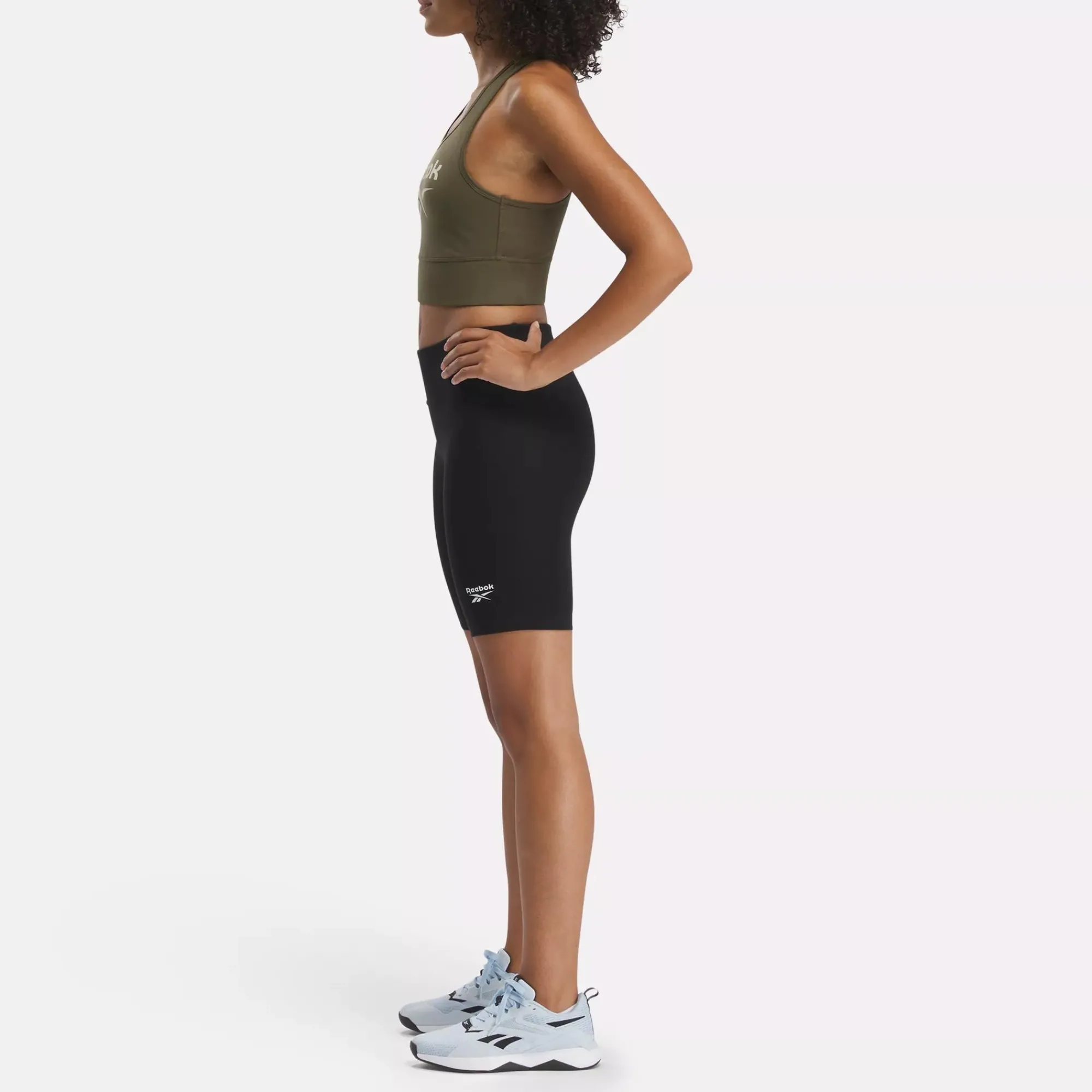 Shorts|Reebok Shorts Identity Small Logo Cotton Bike Short