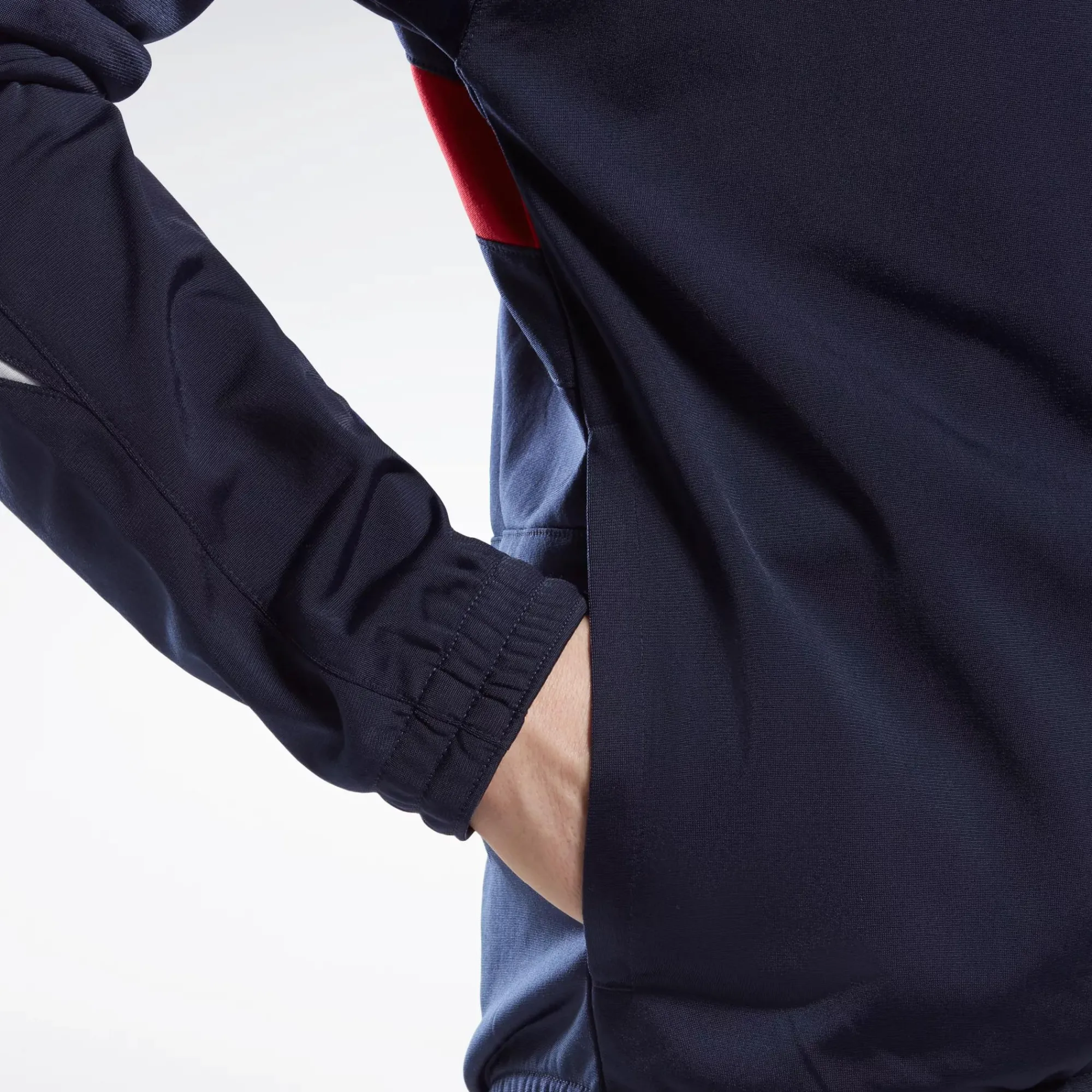 Jackets|Reebok Jackets Identity Vector Knit Track Jacket