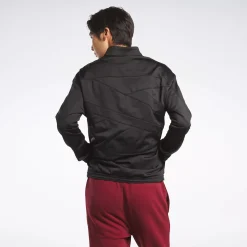 Jackets|Reebok Jackets Identity Vector Knit Track Jacket