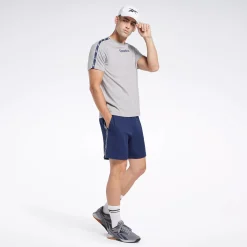 Tops & T-Shirts|Reebok Tops & T-Shirts Identity Vector Tape T-Shirt