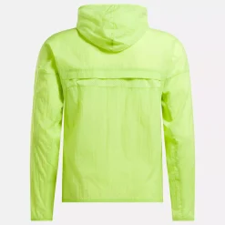 Jackets|Reebok Jackets Running Hooded Jacket