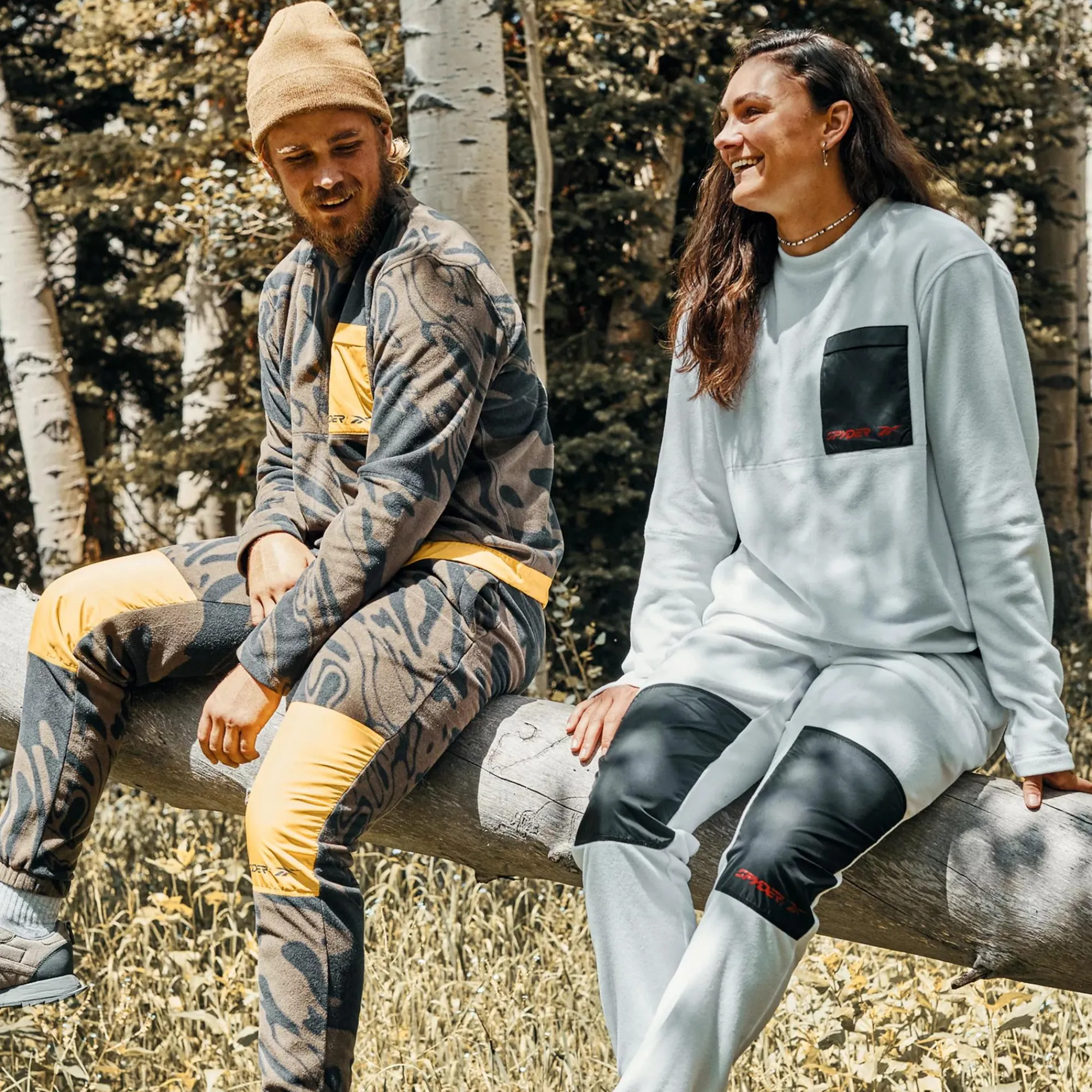 Hoodies & Sweatshirts|Reebok Hoodies & Sweatshirts Spyder X Lounge Long Sleeve Crew Sweatshirt