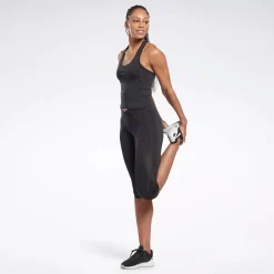Leggings & Tights|Reebok Leggings & Tights Workout Ready Basic Capri Leggings